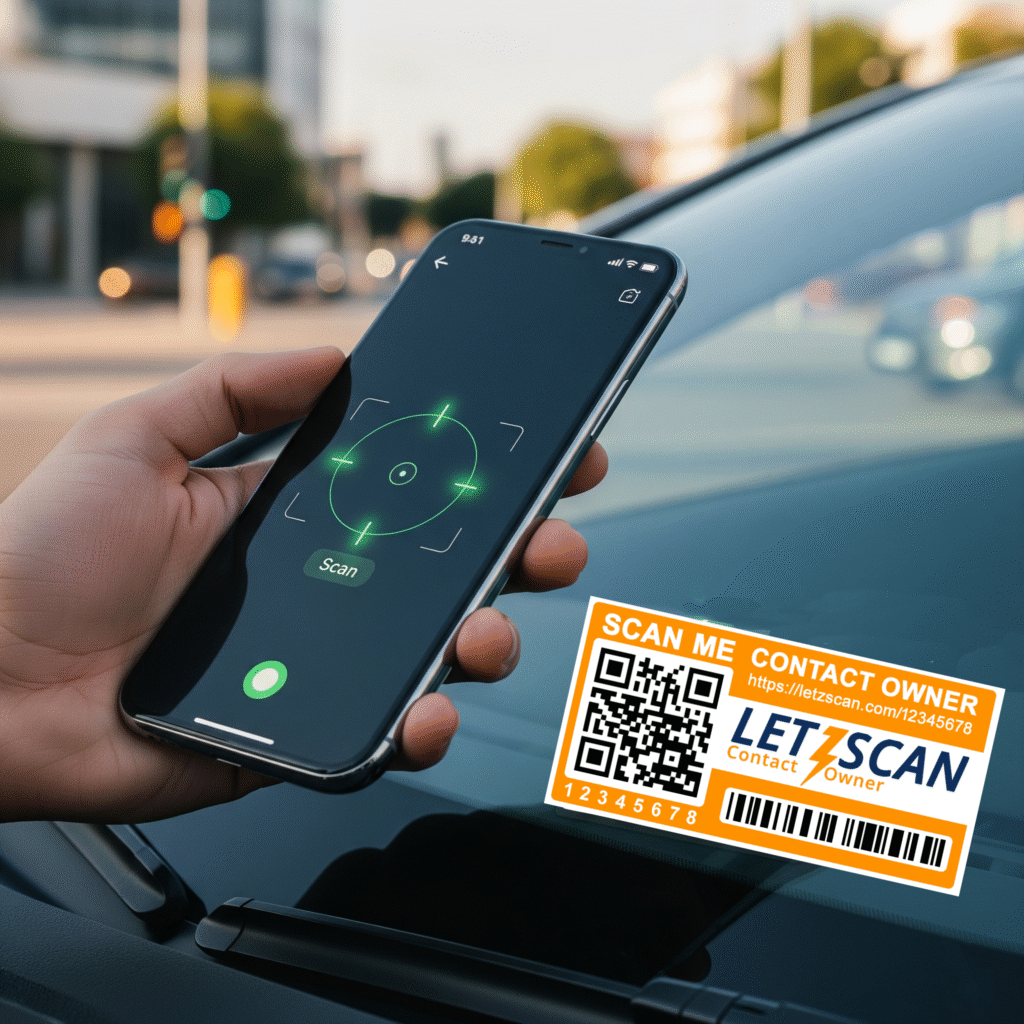 Simple Vehicle QR Scan Solution