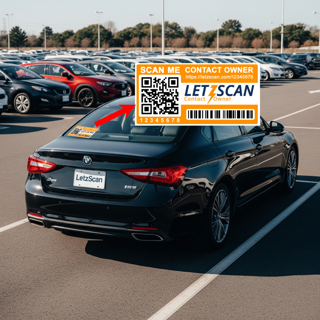 Hassle-Free Vehicle Parking Tag