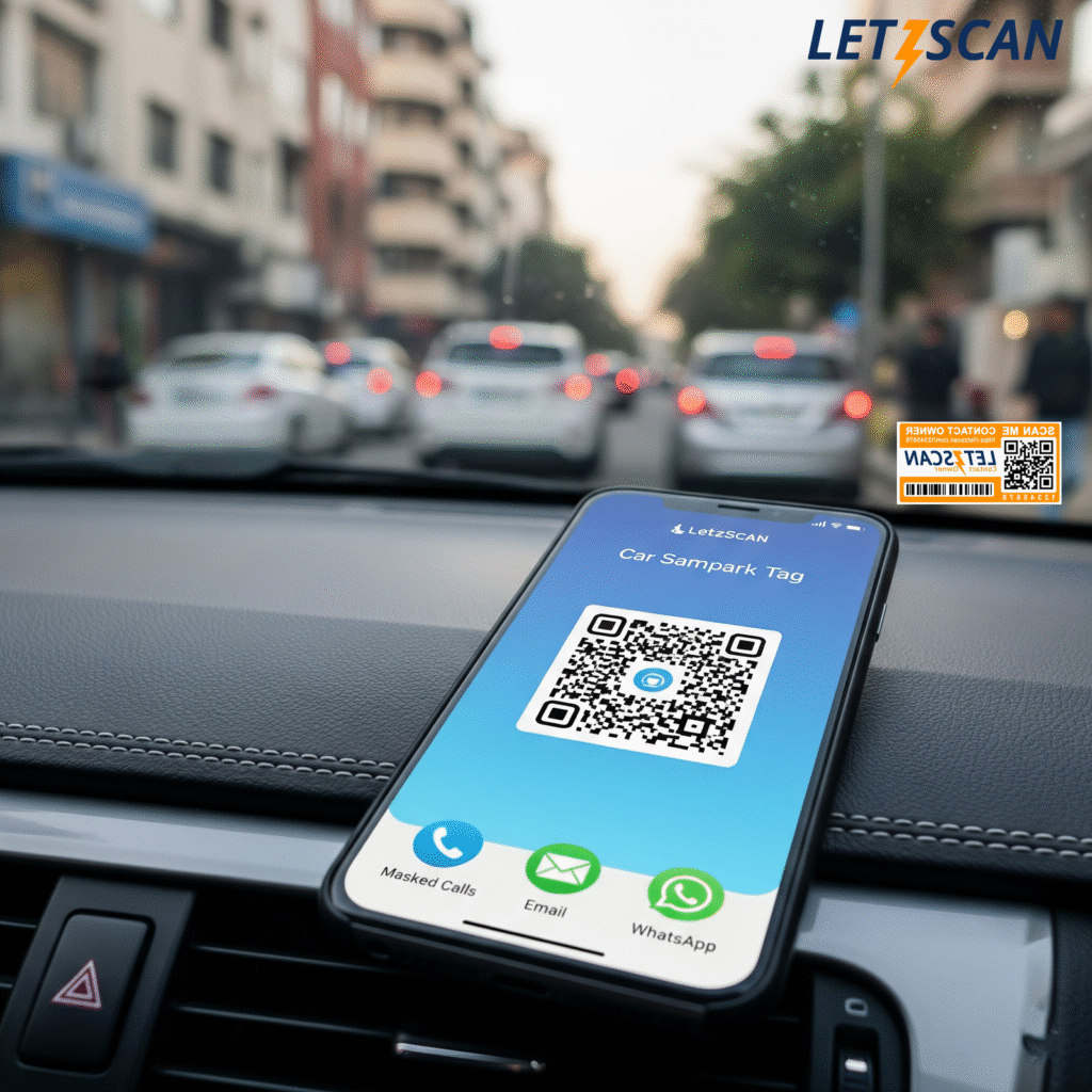LetzScan Vehicle Parking Tag - Smart Parking Solution